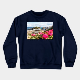 Tenby Harbour Boats Crewneck Sweatshirt